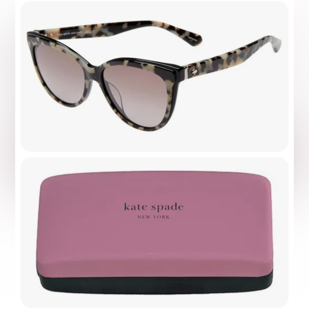Kate Spade DAESHA 0581 Havana Black / Dark Gray Gradient  Sunglasses